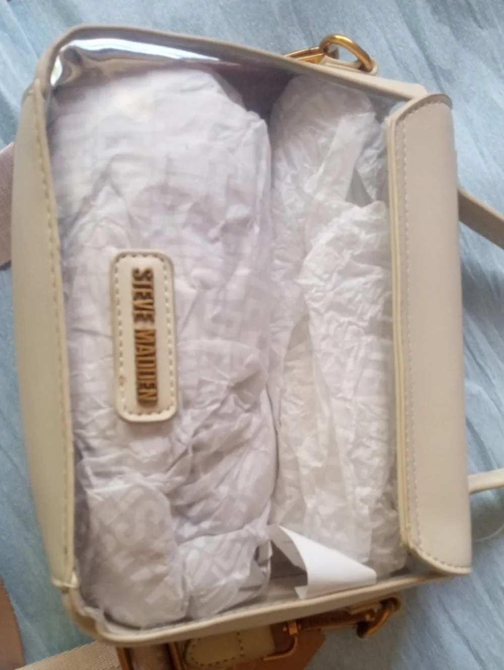 Steve Madden Clear Crossbody Handbag,NWT.